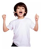Camiseta Infantil Básica Lisa 100% Algodão unissex Camiseta Infantil Básica Lisa 100% Algodão unissex