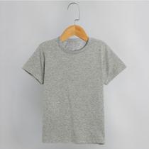 Camiseta Infantil Básica Lisa Tecido Premium 100% Algodão Confortável