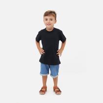 Camiseta Infantil Básica Unissex Algodão Versátil