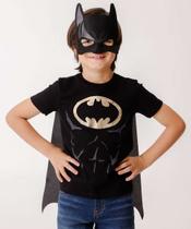 Camiseta Infantil Batman Brinde Liga Da Justiça Tam 4 -81814