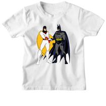 Camiseta Infantil Batman encontra Space Ghost