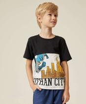 Camiseta Infantil Batman Liga Da Justiça Tam 4 a 10-04818