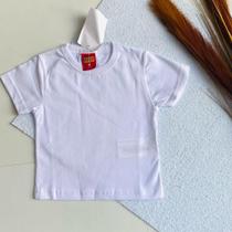 Camiseta Infantil Bebê Gola Redonda Basica KYLY Menino/Menina Roupa Criança Masculino/Femenino