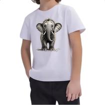 Camiseta Infantil Bebe Mamute Camiseta Infantil Bebe Mamute