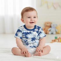 Camiseta infantil Bebe Manga Curta Menino Kit 4 peças Estampas Sortidas tamanho P, M e G Conforto e Estilo Diário.