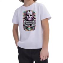 Camiseta Infantil Bem vindo a Cristal Lake