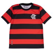 Camiseta Infantil Betel Flamengo Rubro Negro Vermelho/Preto Camiseta Infantil Betel Flamengo Rubro Negro Vermelho/Preto