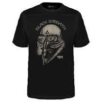 Camiseta Infantil Black Sabbath European Tour 78 Oficial Stamp