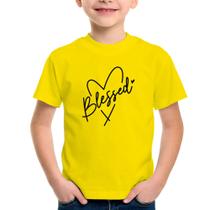 Camiseta Infantil Blessed Heart - Foca na Moda