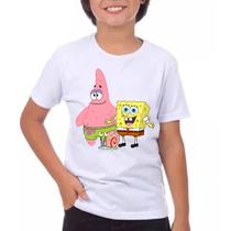 Camiseta Infantil Bob Esponja Modelo 2