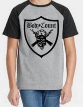 Camiseta Infantil Body Count Exclusiva Camiseta Infantil Body Count Exclusiva