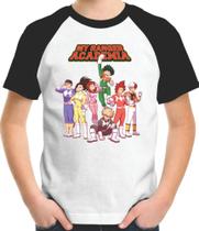 Camiseta Infantil Boku No Hero Power Rangers
