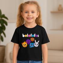 Camiseta Infantil Bolofofo Menina Lançamento Inédito Camiseta Infantil Bolofofo Menina Lançamento Inédito