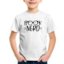 Camiseta Infantil Book Nerd - Foca na Moda