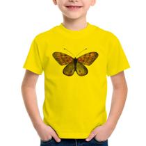 Camiseta Infantil Borboleta Lilás - Foca na Moda