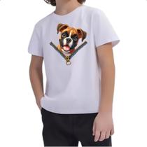 Camiseta Infantil Boxer no Ziper Camiseta Infantil Boxer no Ziper