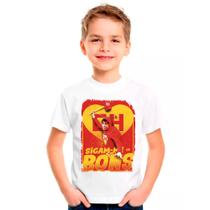 Camiseta Infantil Branca Chapolin Chaves 06