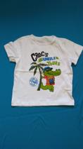 Camiseta infantil branca Tam 2