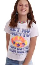 Camiseta Infantil Branco Vanilla Cream Camiseta Infantil Branco Vanilla Cream