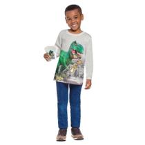 Camiseta Infantil Brandili Dinossauro Masculina