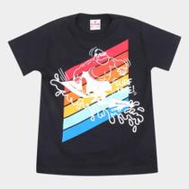 Camiseta Infantil Brandili Hora Do Surf Masculina