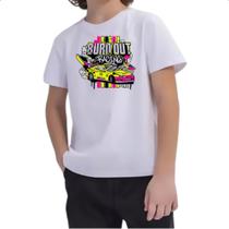 Camiseta Infantil Burn out racing