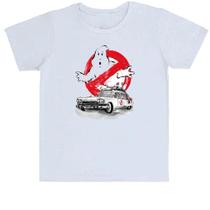 Camiseta Infantil Caça Fantasmas Ghostbusters Ecto-1