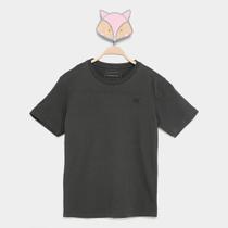 Camiseta Infantil Calvin Klein Bordado Menino Camiseta Infantil Calvin Klein Bordado Menino
