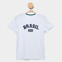 Camiseta Infantil Calvin Klein Copa Brasil Menino Camiseta Infantil Calvin Klein Copa Brasil Menino