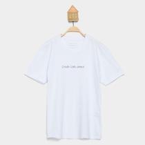 Camiseta Infantil Calvin Klein Logo Color
