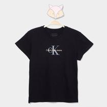 Camiseta Infantil Calvin Klein Reissue Menina Camiseta Infantil Calvin Klein Reissue Menina