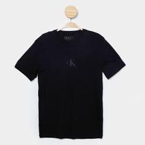 Camiseta Infantil Calvin Klein Rubber Patch Camiseta Infantil Calvin Klein Rubber Patch