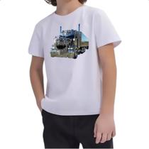 Camiseta Infantil Caminhão monstro Camiseta Infantil Caminhão monstro