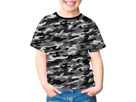 Camiseta Infantil Camuflada Exército Militar Pesca Caça Dry fit top - PRIMUS