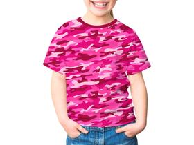 Camiseta Infantil Camuflada Exército Militar Pesca Caça Dry fit top - PRIMUS