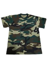 Camiseta Infantil Camuflado Militar Para Bebe Criança