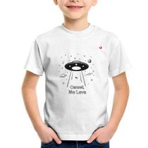Camiseta Infantil Cansei, me leva - Foca na Moda