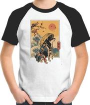Camiseta Infantil Cão Samurai Modelo 2