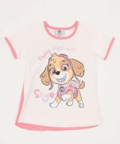 Camiseta Infantil Capa Skye Patrulha Canina Nickelodeo-06004