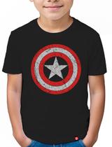 Camiseta Infantil Capitao America