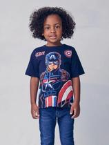Camiseta Infantil Capitão América Youccie I2389