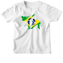 Camiseta Infantil Capoeira luta Brasil