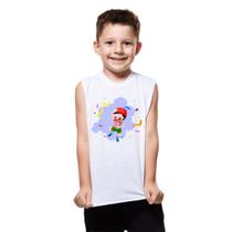 Camiseta Infantil Carnaval Palhaço Palhacinho Fantasia