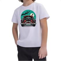 Camiseta Infantil Carro monstro Camiseta Infantil Carro monstro