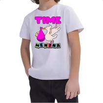 Camiseta Infantil Cegonha Time Menina