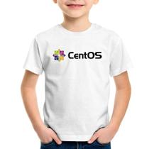 Camiseta Infantil CentOS Linux Logo - Foca na Moda