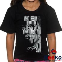 Camiseta Infantil Christian Chávez 100% Algodão Soy Rebelde Tour 2023 RBD Geeko Camiseta Infantil Christian Chávez 100% Algodão Soy Rebelde Tour 2023 RBD Geeko