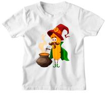 Camiseta Infantil Churros feiticeiro Camiseta Infantil Churros feiticeiro