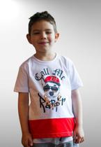 Camiseta Infantil Cia da Malha Rapper