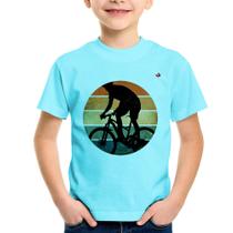 Camiseta Infantil Ciclismo Vintage Sunset - Foca na Moda